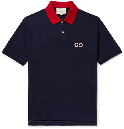 mens gucci polo cheap|gucci polo shirts men's sale.